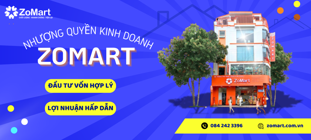 nhượng quyền thương hiệu, nhượng quyền siêu thị, nhượng quyền thương hiệu ZoMart, ZoMart